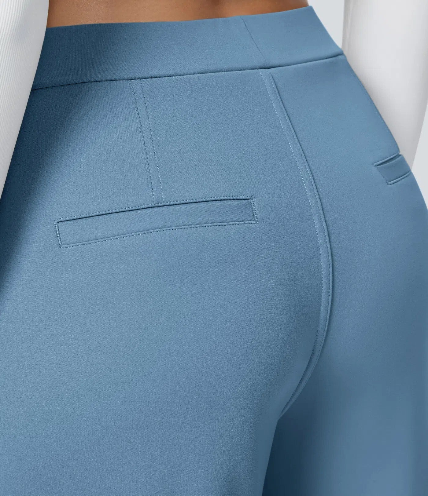 ⏰Summer Sale-SALE!High Waisted Side Pocket Straight Leg Work Pants