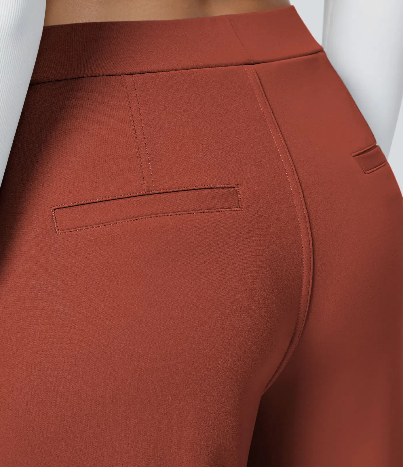 ⏰Summer Sale-SALE!High Waisted Side Pocket Straight Leg Work Pants