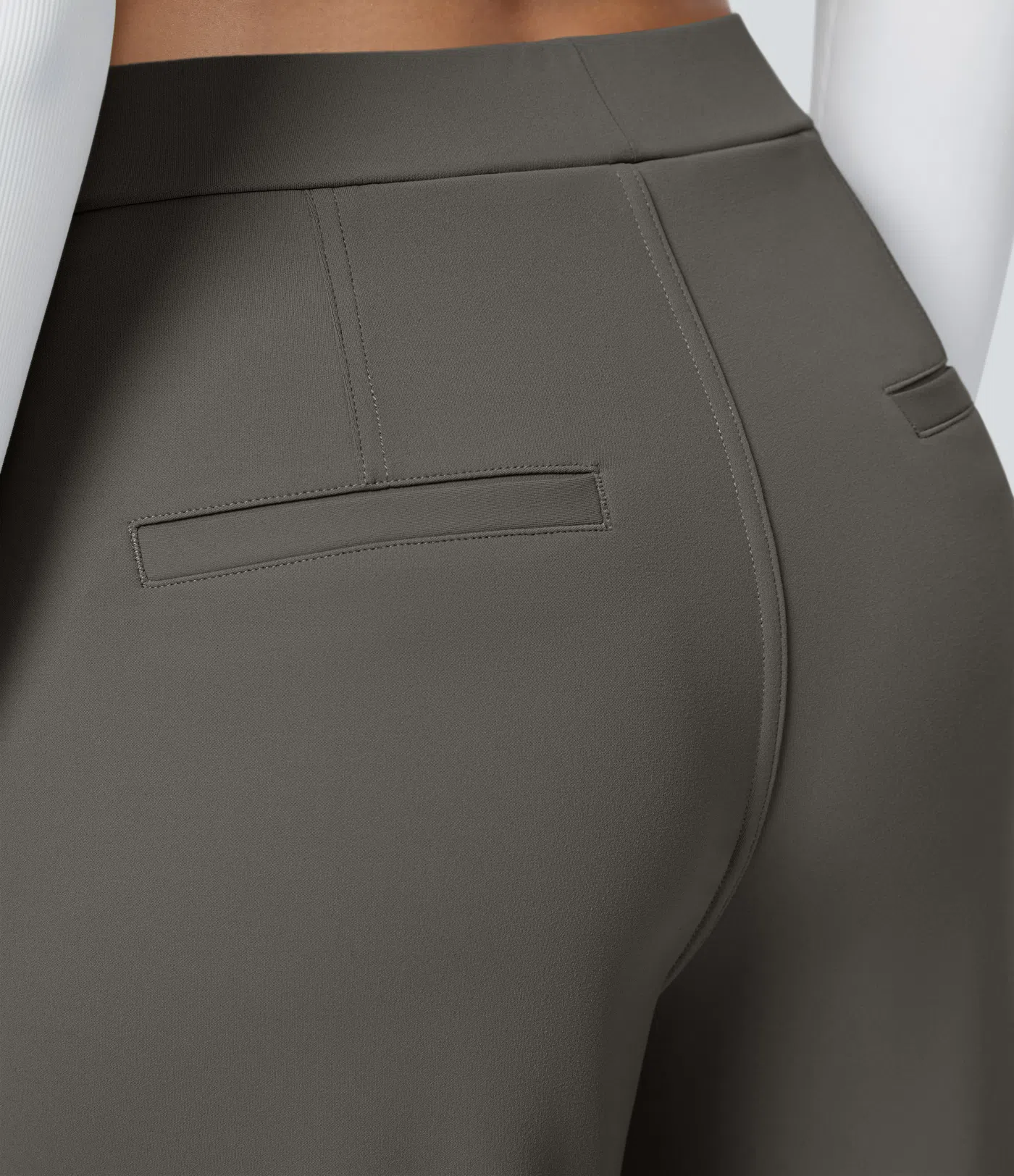 ⏰Summer Sale-SALE!High Waisted Side Pocket Straight Leg Work Pants