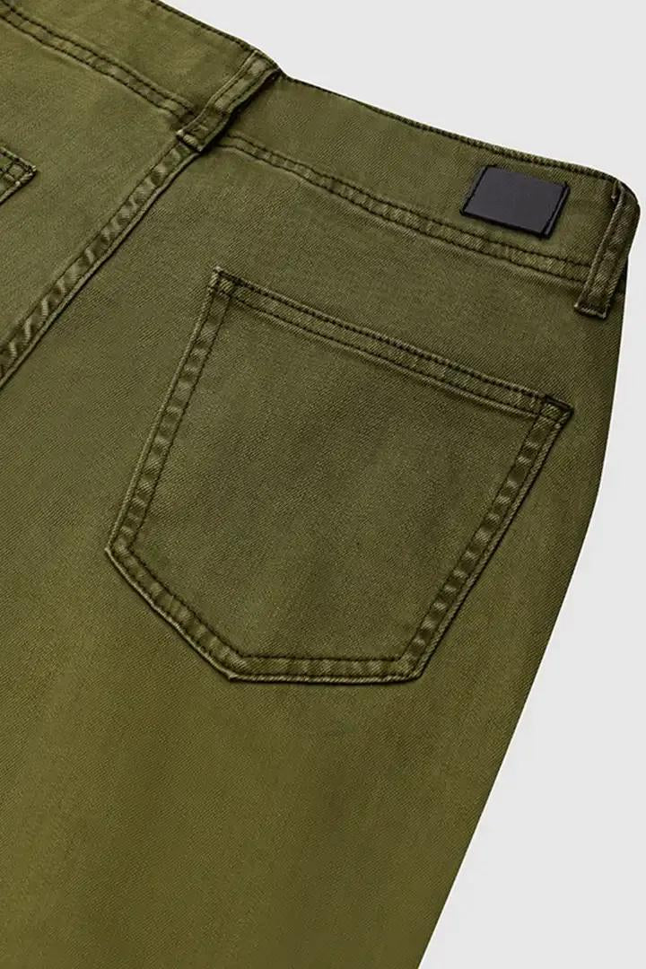 FINAL SALE⚡6 Packs for $24.99⚡- Double Button Mid Waist Straight Leg Pants