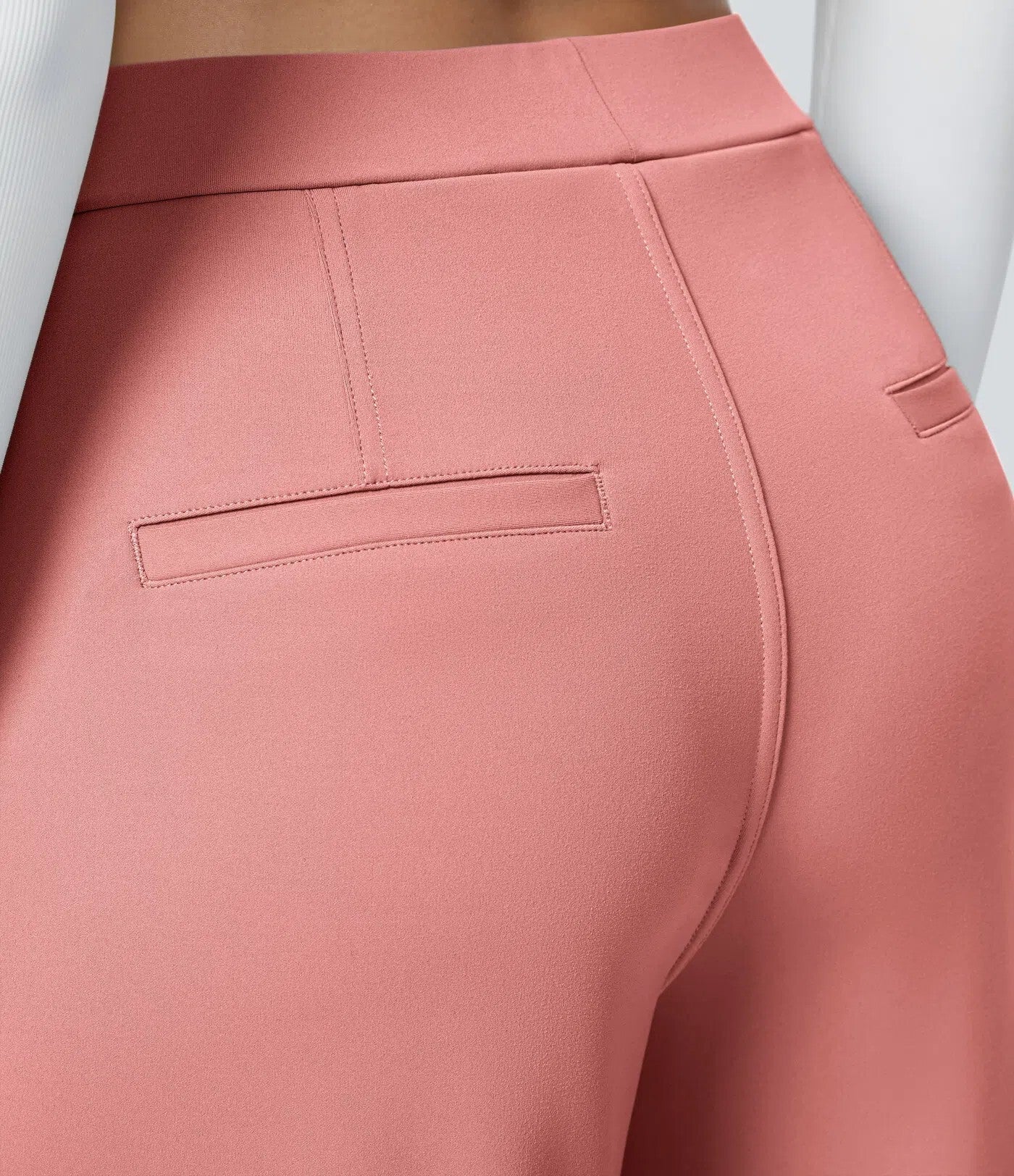 ⏰Summer Sale-SALE!High Waisted Side Pocket Straight Leg Work Pants
