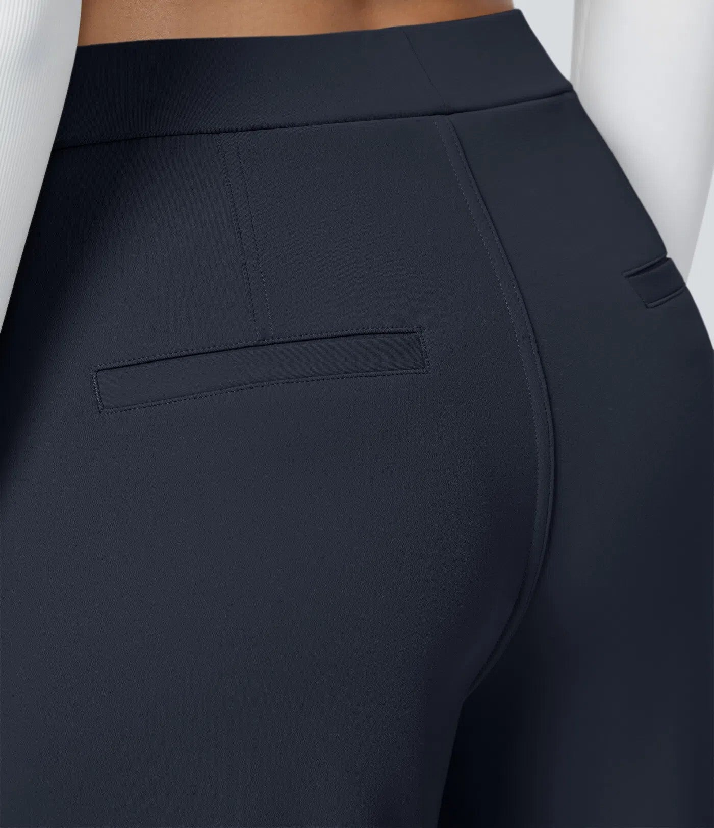 ⏰Summer Sale-SALE!High Waisted Side Pocket Straight Leg Work Pants